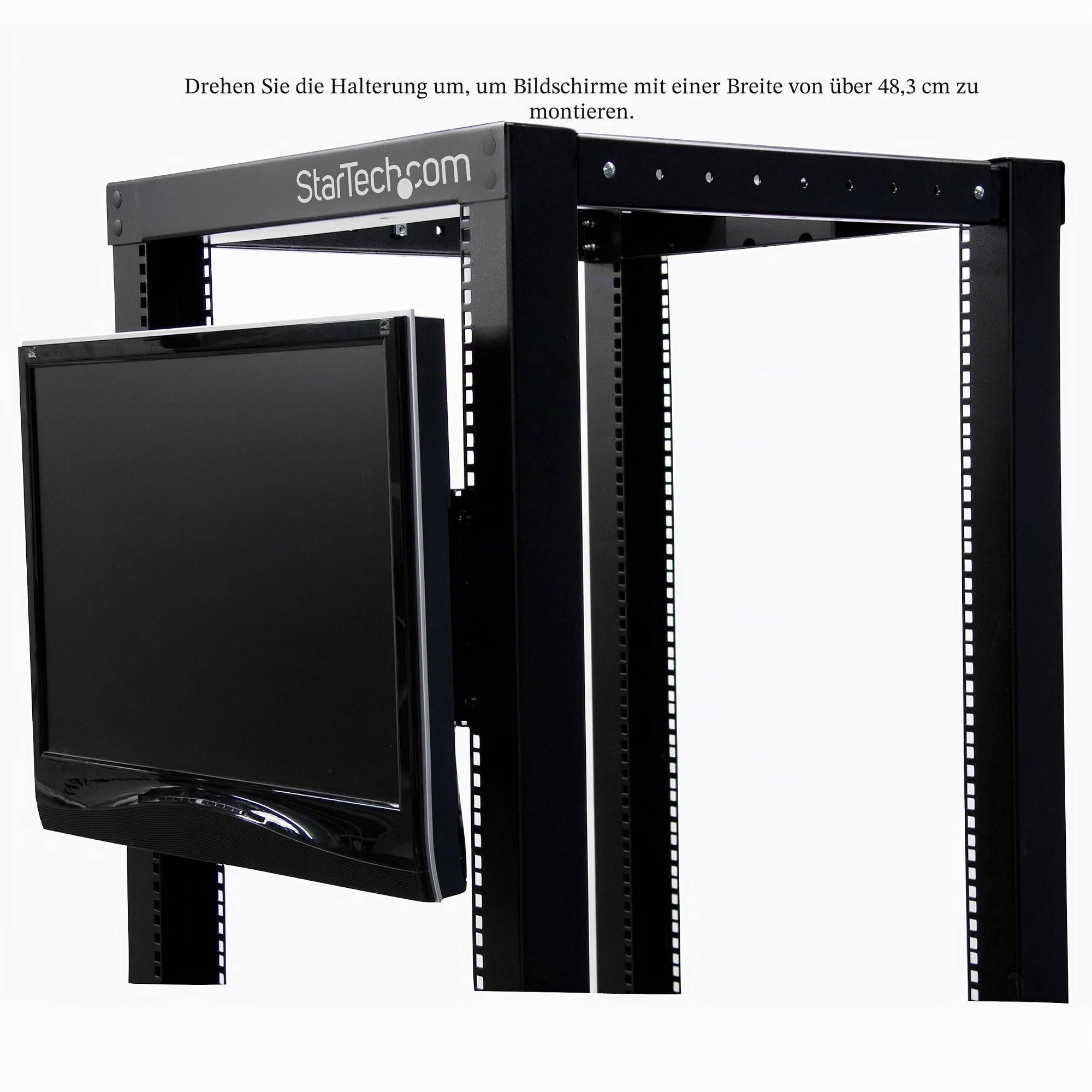 StarTech.Com RKLCDBK Universal Vesa LCD-Monitor Halterung bis 48,2 cm (19 Zoll)