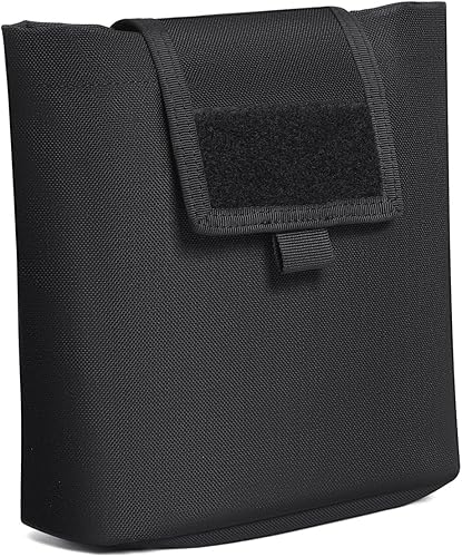 Miniatura 2 de TACNEX Bolsa de volquete para cinturón de trabajo, cinturón de batalla, bolsa de herramientas enrollable, bolsa de caída con clip MOLLE con cordón