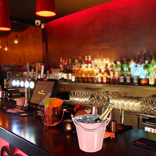 Miniatura 8 de Cubo de hielo para vino con pinzas Contenedor de hielo para bar