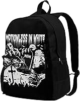 Vista 7 de GuYana Mochila ligera Mochilas Unisex Mochila Moda Casual Bolsa de viaje, Negro -, Mochilas de mochila