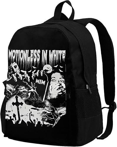 Miniatura 7 de GuYana Mochila ligera Mochilas Unisex Mochila Moda Casual Bolsa de viaje, Negro -, Mochilas de mochila