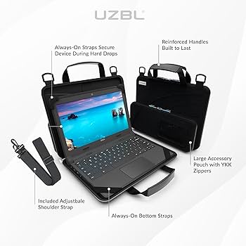 Acer Chromebook ブラック 持ち運びケース付き Amazon.com: UZBL 13-14 Inch Always-on Chromebook Protective