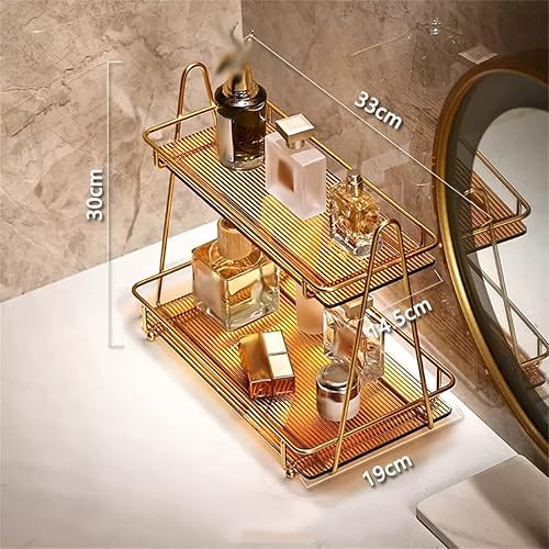 Miniatura 4 de SLNFXC - Estante de acrílico para tocador de escritorio caja de almacenamiento para cosméticos caja de almacenamiento para lápices labiales color  E