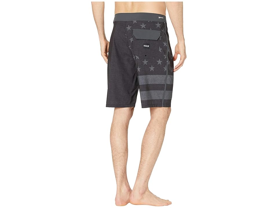 

Hurley 20 Phantom Patriot Boardshorts (Black) Men's Swimwear
