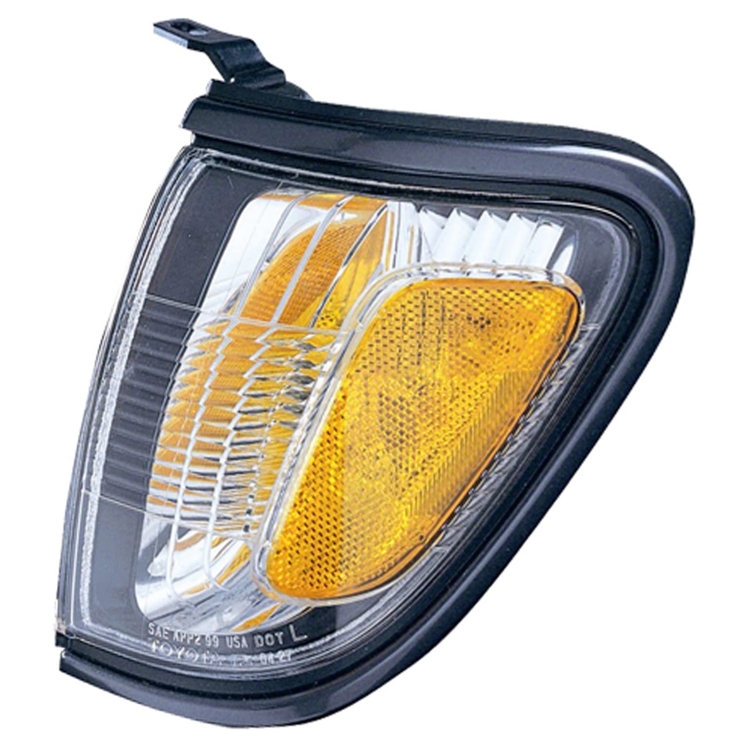 Upgrade Your Auto Replacement Gray Driver Side Parking Marker Light Assembly w/Gray Bezel