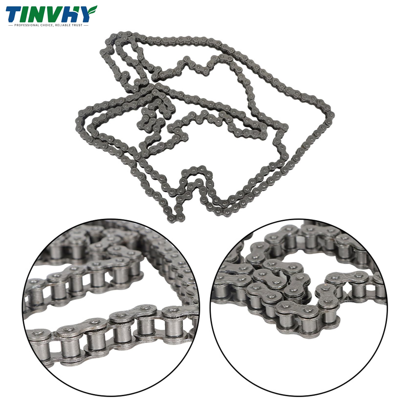 40 Roller Chain 10 Feet with 2 Connecting Links — Amazon image 2