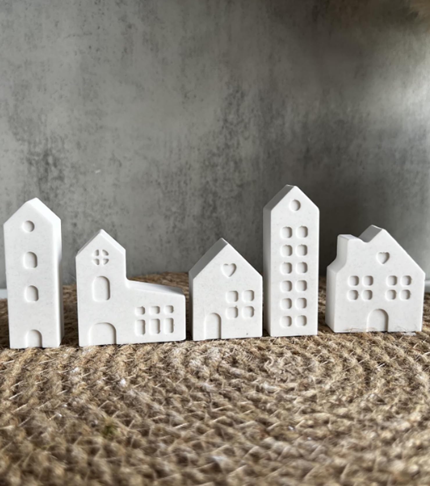 Moules En Silicone Pour Maisons, Mini Maisons, 12 Moules En