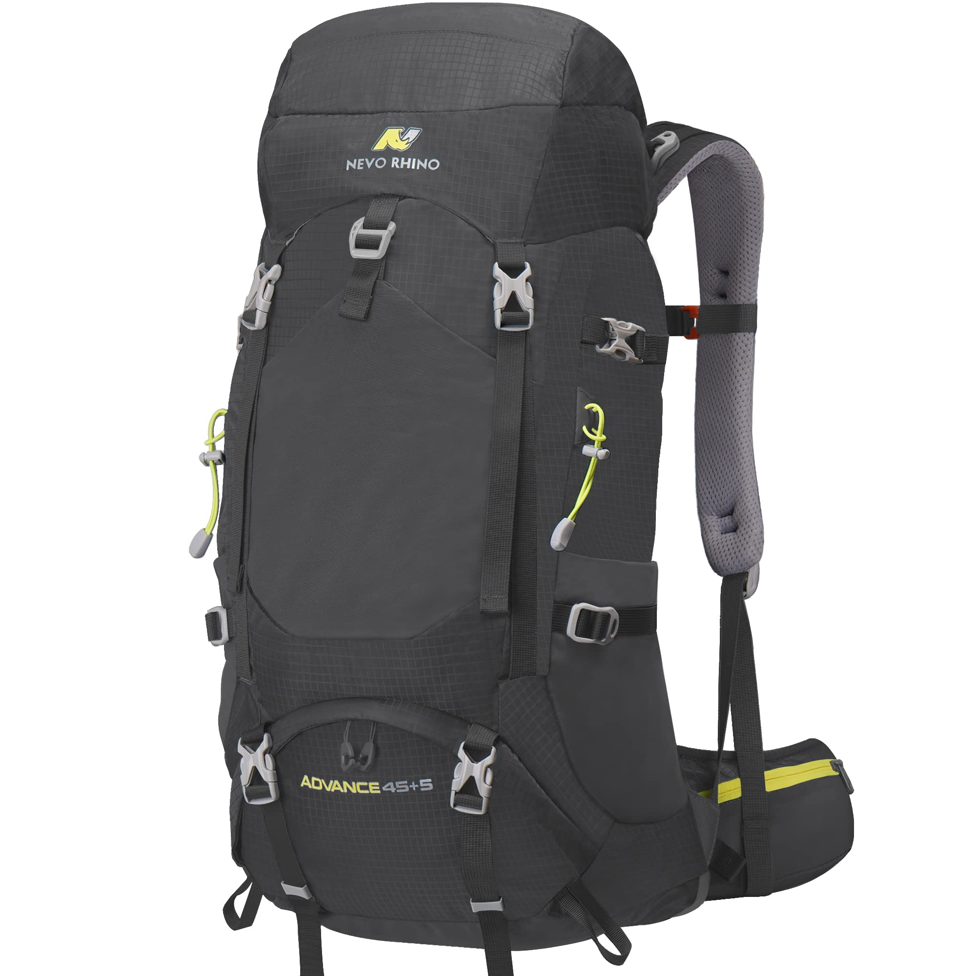 NEVO RHINO 50L/60L/80L Internal Frame Backpack,Ultralight waterproof Daypack for Hiking, Camping