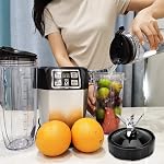 Ninja Blender Replacement Parts – Ninja Blender Blade Replacement Compatible with Ninja Auto iQ Blender & Nutri Ninja Total Boost System, Fits BL687CO – Stainless Steel Ninja Replacement Blade