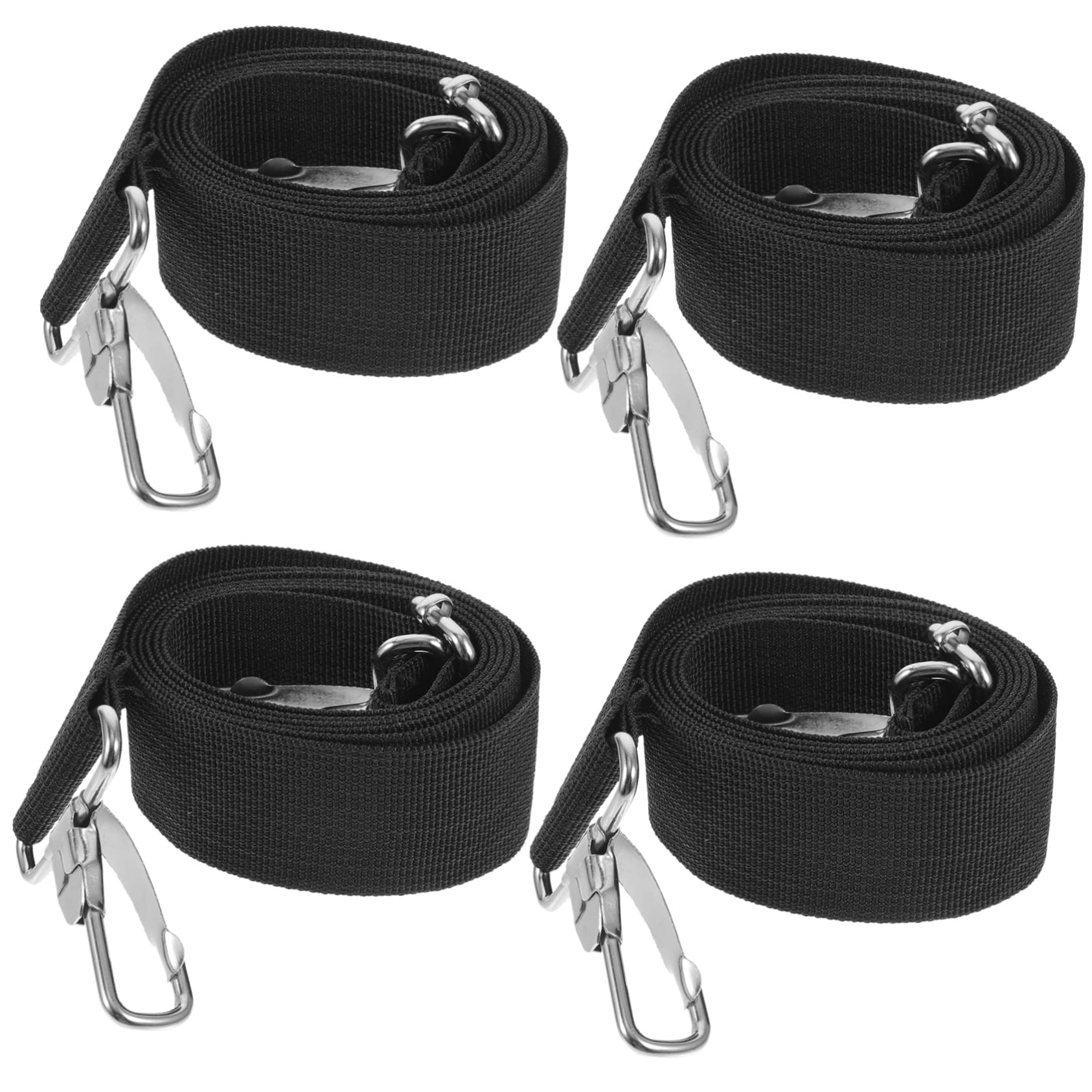 Garneck Elegant Drum Strap Set 4pcs Snare Drum Shoulder Sling Metal Clasps for Musicians