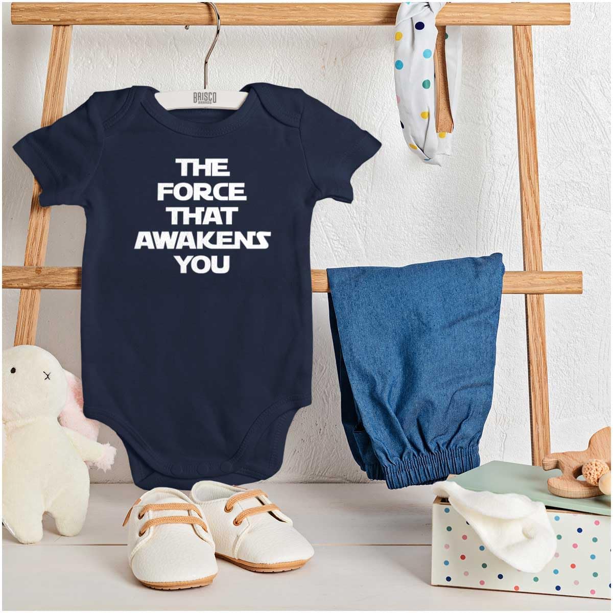 Brisco Brands The That Awakens You Dark Galaxy Baby Romper Boys or Girls
