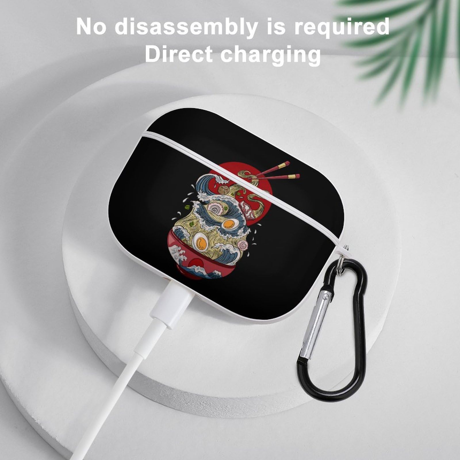 Amazon | ラーメン 創意 日本 文化 伝統 AirPods Pro2 ケース 2022年9