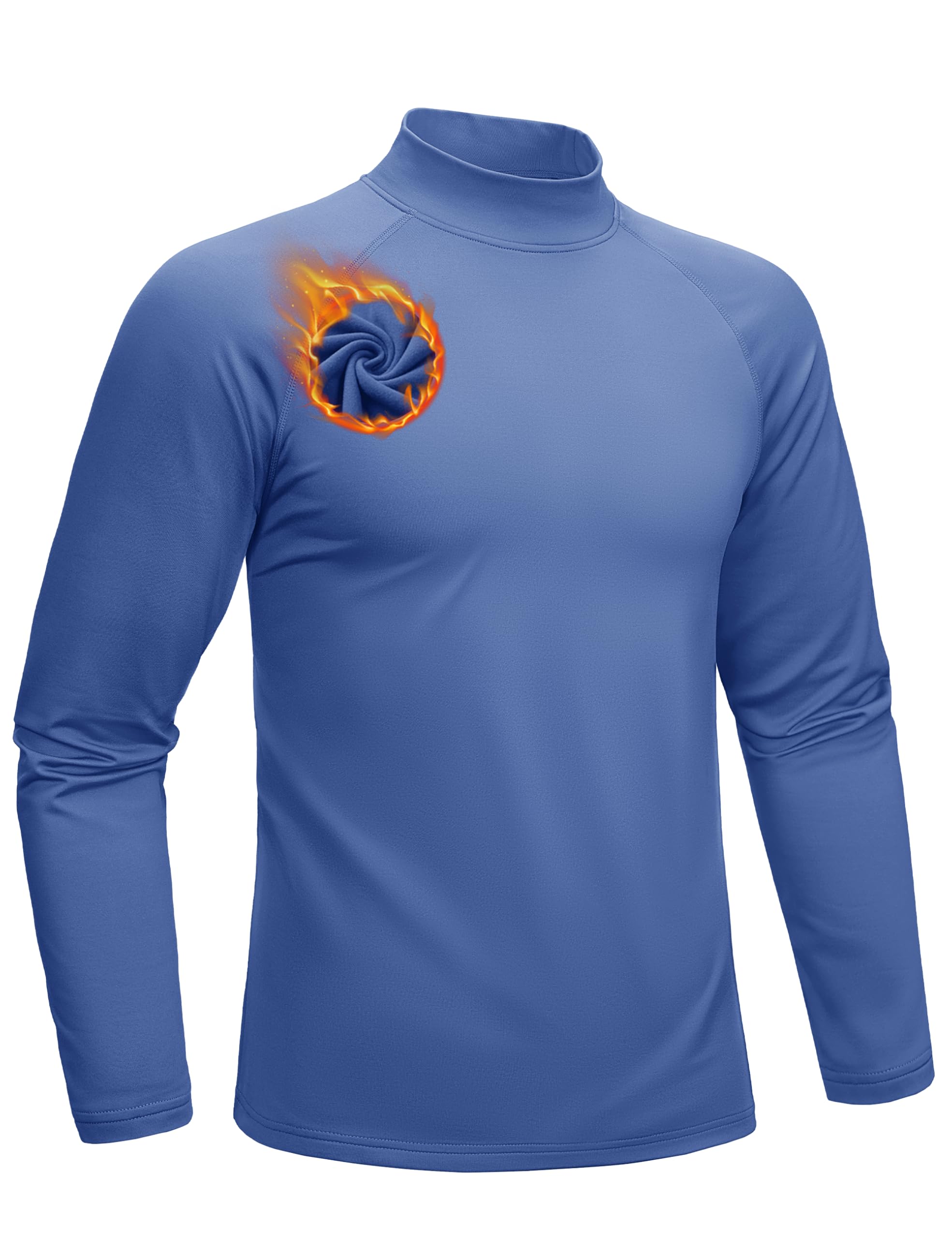 MAGCOMSEN Rollkragenpullover Herren Thermounterwäsche Winter