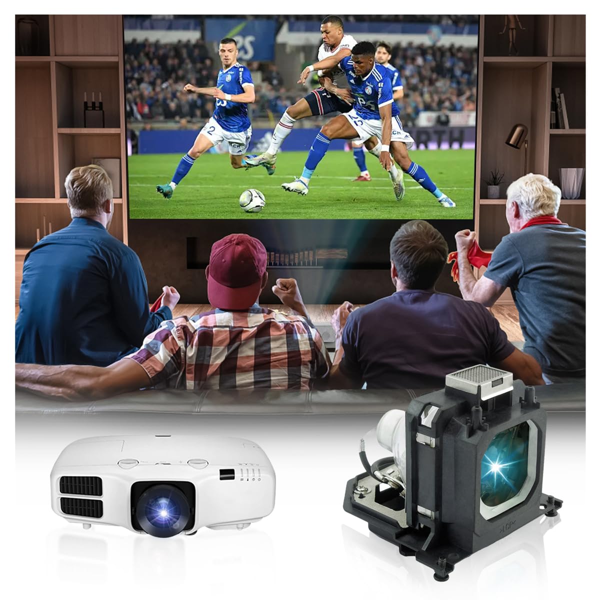 POA-LMP114 Lampada proiettore di ricambio con alloggiamento per Sanyo PLV-1080HD PLV-Z2000 PLV-Z3000 PLV-Z4000 PLV-Z700 PLV-Z800 Videoproiettore