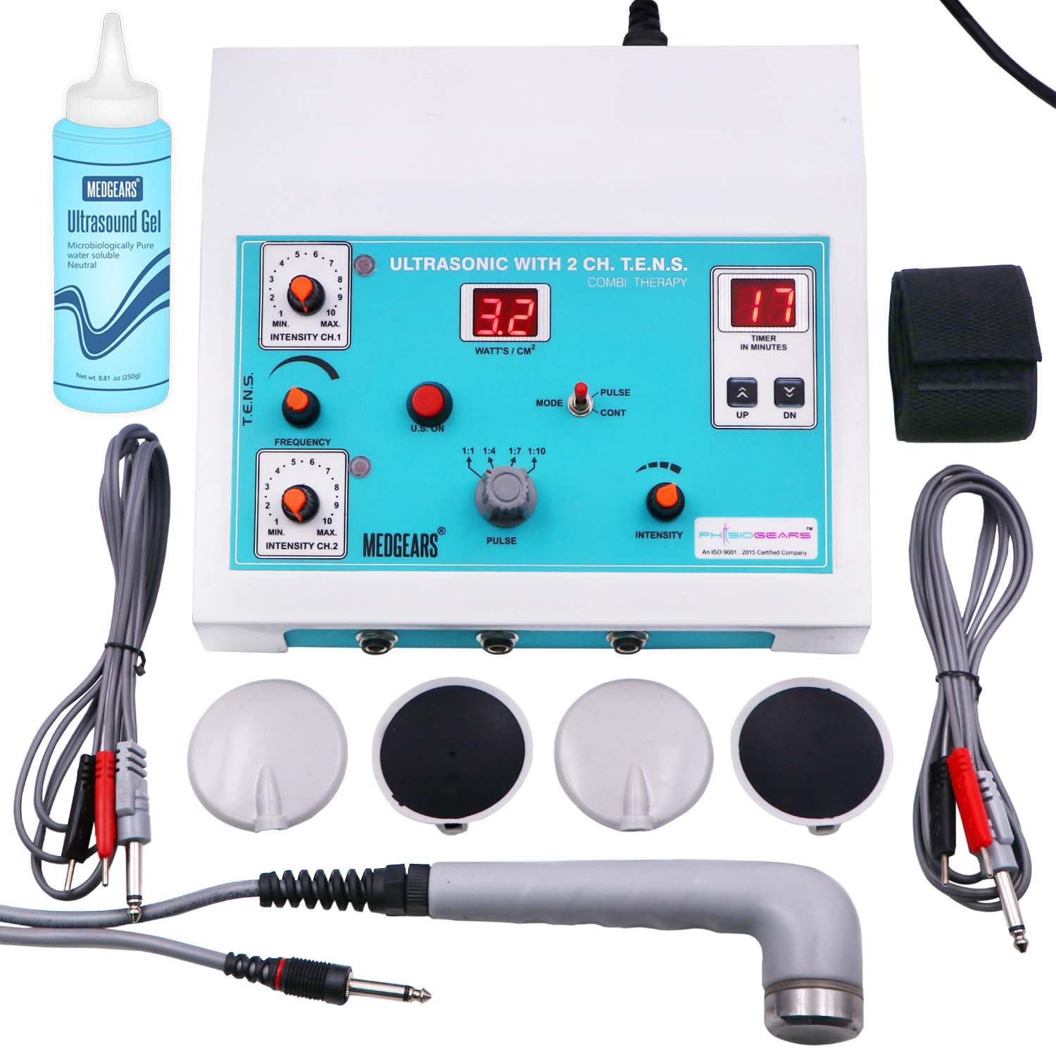 MEDGEARS Ultrasonic Tens Machine 2 Channel Ultrasound Physiotherapy Machine Electrotherapy Combo for All Pain Relief Device Physiotherapy Equipment (B08P1H88XQ) (B08P1H88XQ) Amazon Price History, Amazon Price Tracker