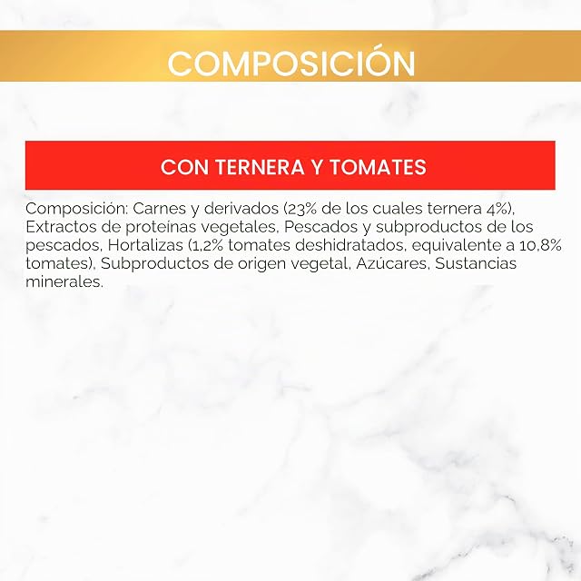 Foto 5 de 6 de Purina Gourmet Gold - Tartaletas con Verduras húmedas y Gatos con Carne y Tomate, 24 latas de 85 g