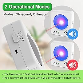 ARKSight Portable Dry Fire Laser Training System for Laser Target and .45 ACP Laser Training Cartridge Kit