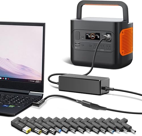 Miniatura 6 de KFD Cargador universal de coche para portátil PD 100 W 90 W 87 W 67 W 65 W 61 W 45 W USB C DC adaptador para MacBook Surface Lenovo Dell HP Gateway