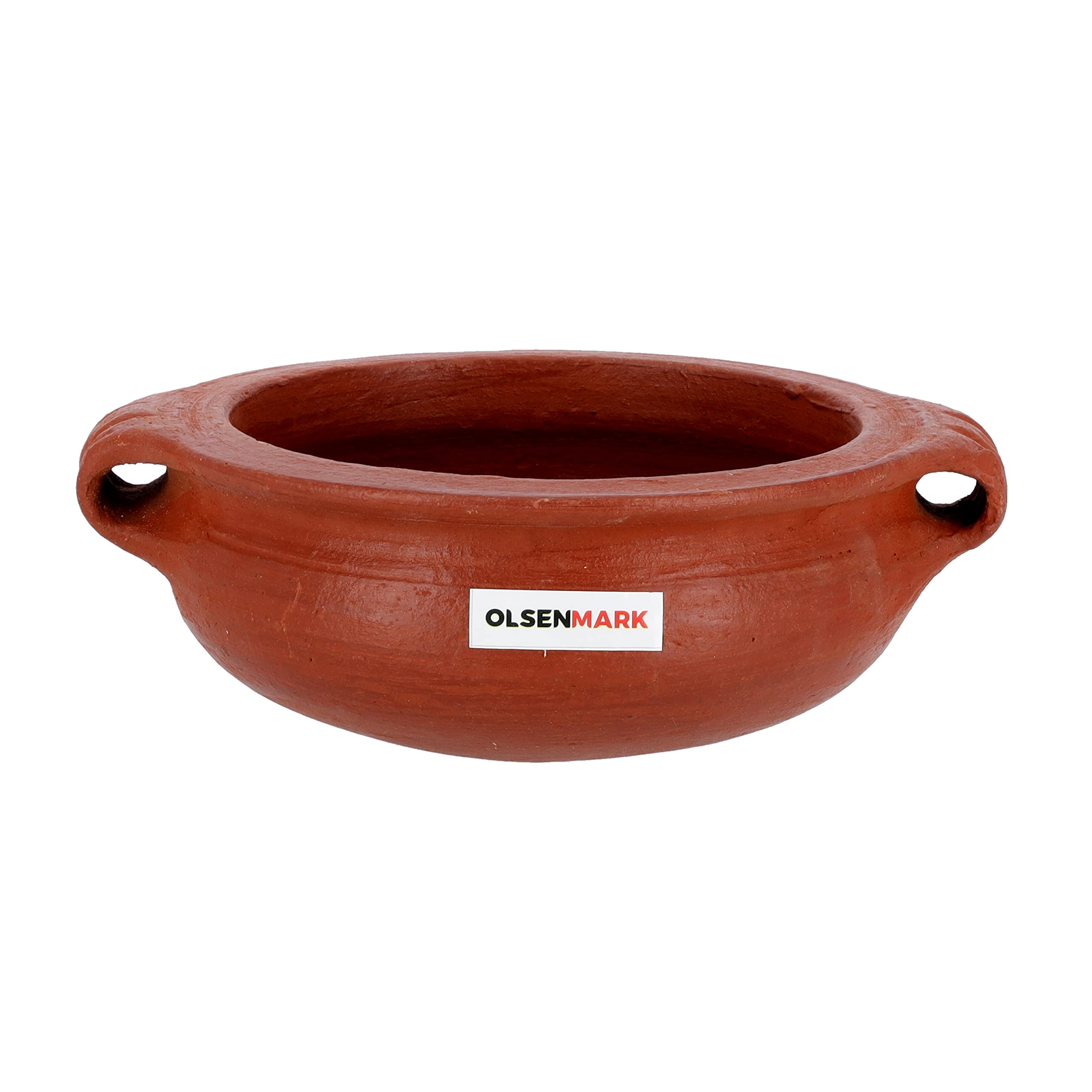 Olsenmark, Traditional Cookware 7 inches Urali Chatty, OMCP6034, Venetian Red