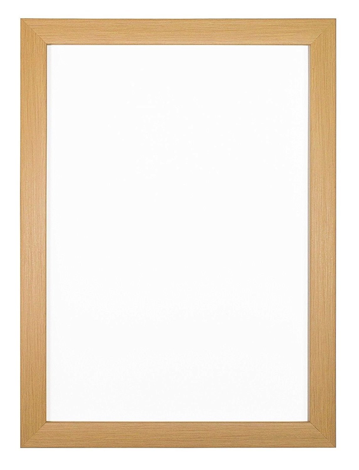Memory Box Rainbow Range Picture/Photo/Poster frame with Real Glass - Moulding 19mm Wide and 15mm Deep - (29.7 x 42.0cm) Oak A3