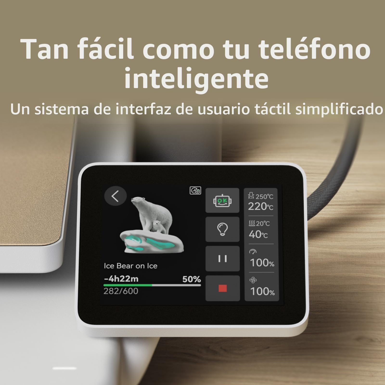 Amazon.com: Bambu Lab A1 Combo + Kit de lámpara LED, impresión 3D