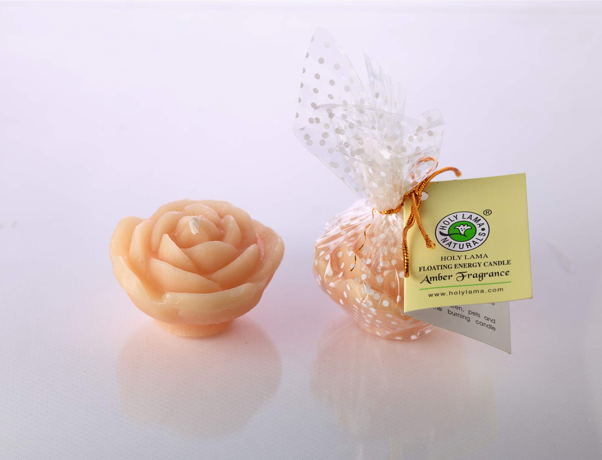 Holy Lama Naturals Energy Candle Amber 60g