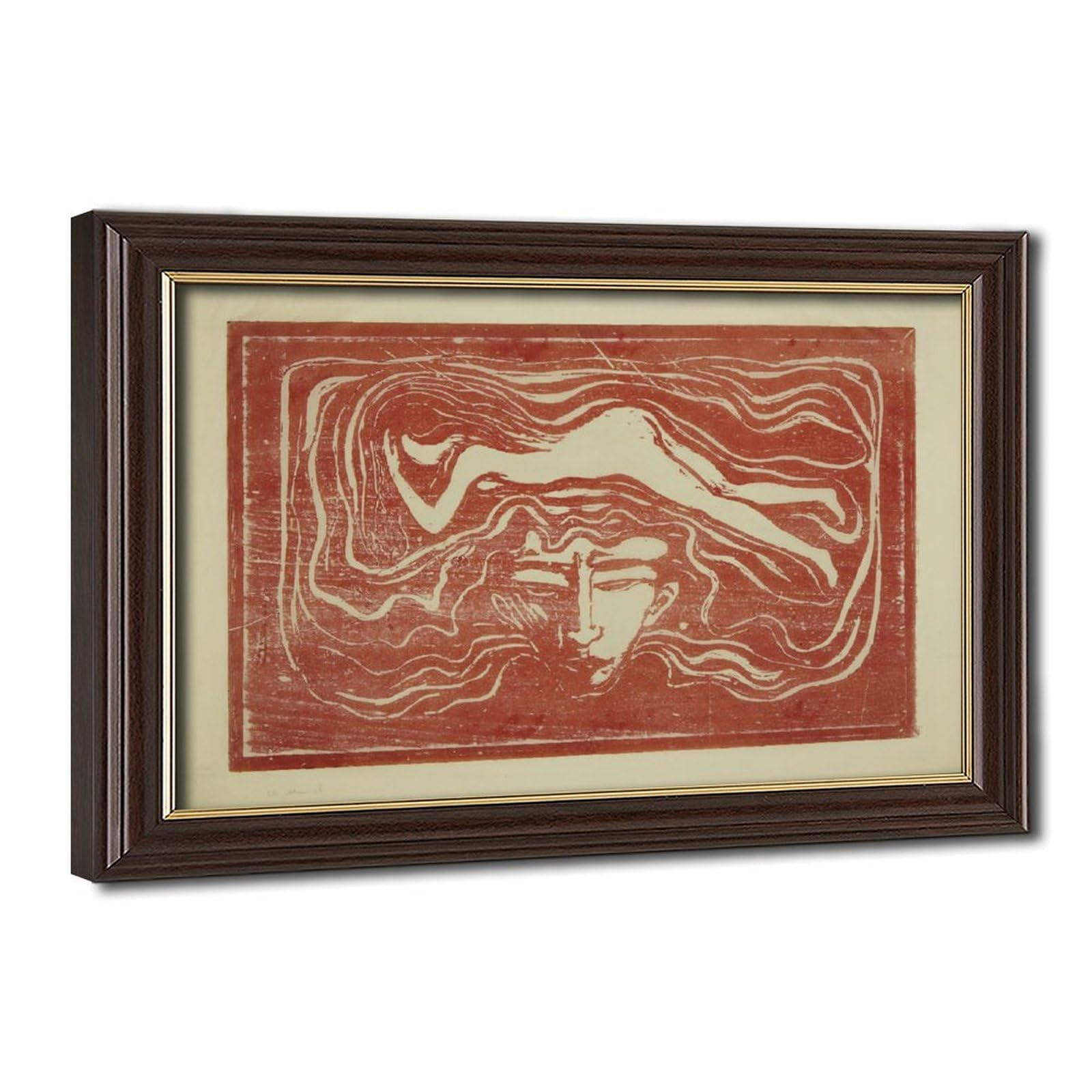Toile In The Man's Brain Edvard Munch pour décoration murale de bureau - 8