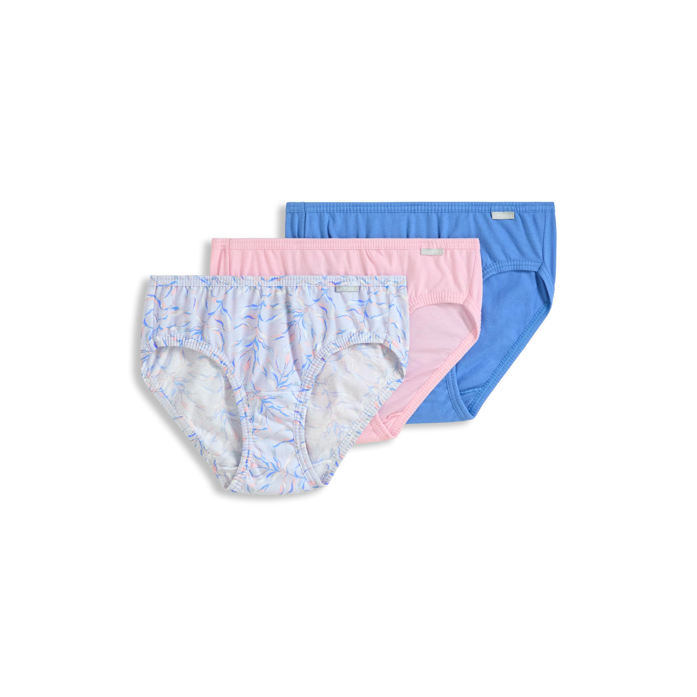 Jockey Women's Underwear Plus Size Elance Bikini - 3 Pack