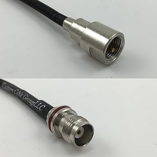 12 inch RG188 FME MALE to TNC Female Small Bulk Pigtail Jumper RF coaxial cable 50ohm Quick USA Shipping