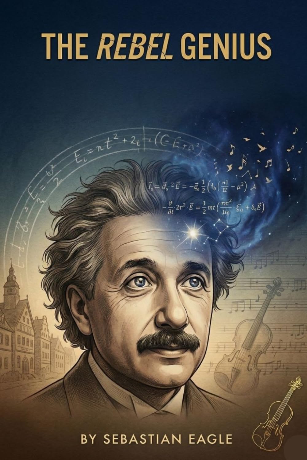 THE REBEL GENIUS: La Vita e l'Eredità di Albert Einstein: Un Coinvolgente Graded Reader in Inglese con Vocabolario e Temi per Livelli B1-B2