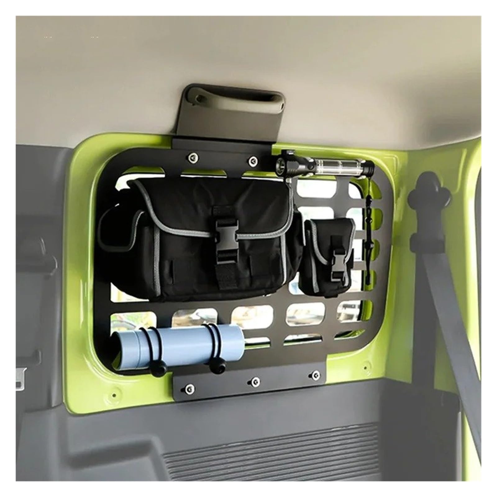 Coche Trim Interior Accesorio Para Suzuki Para Jimny 2019-2023 Bastidores Traseros Para Ventana Estante Para Maletero Soporte Almacenamiento Portaequipajes