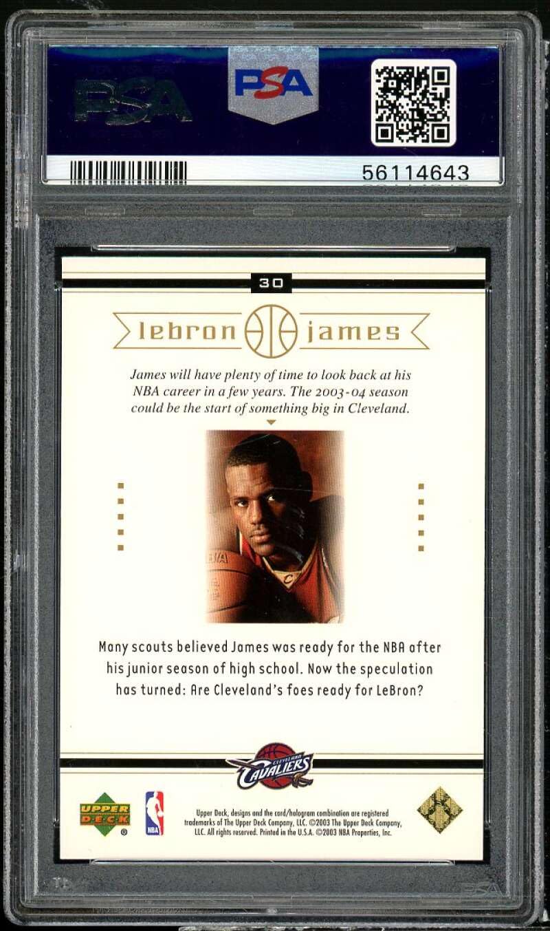 Amazon.com: LeBron James Rookie Card 2003 Upper Deck LeBron James
