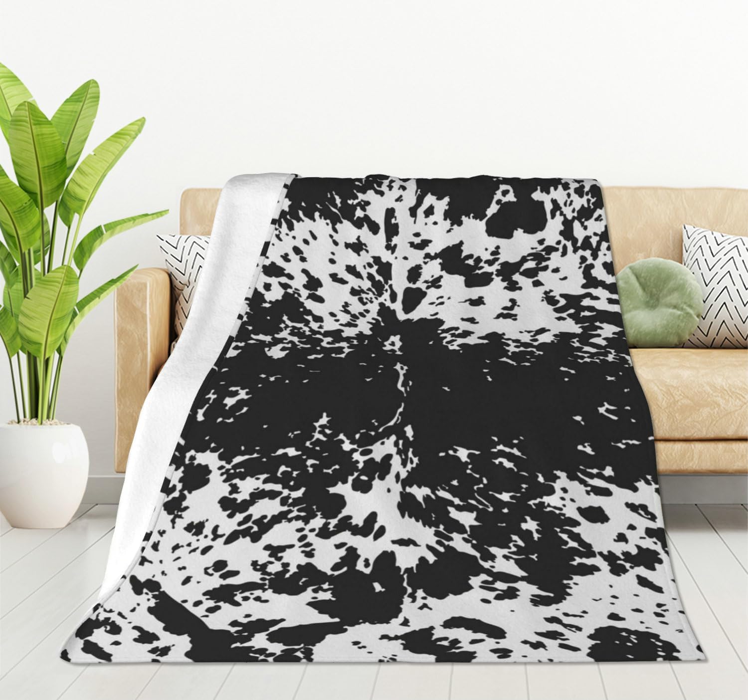 HGOD DESIGNS Monet Painting Flannel Fleece Bed Blanket Throw Blanket Lightweight Cozy Plush Blanket for Bedroom Living Rooms Sofa Couch 50"x60"