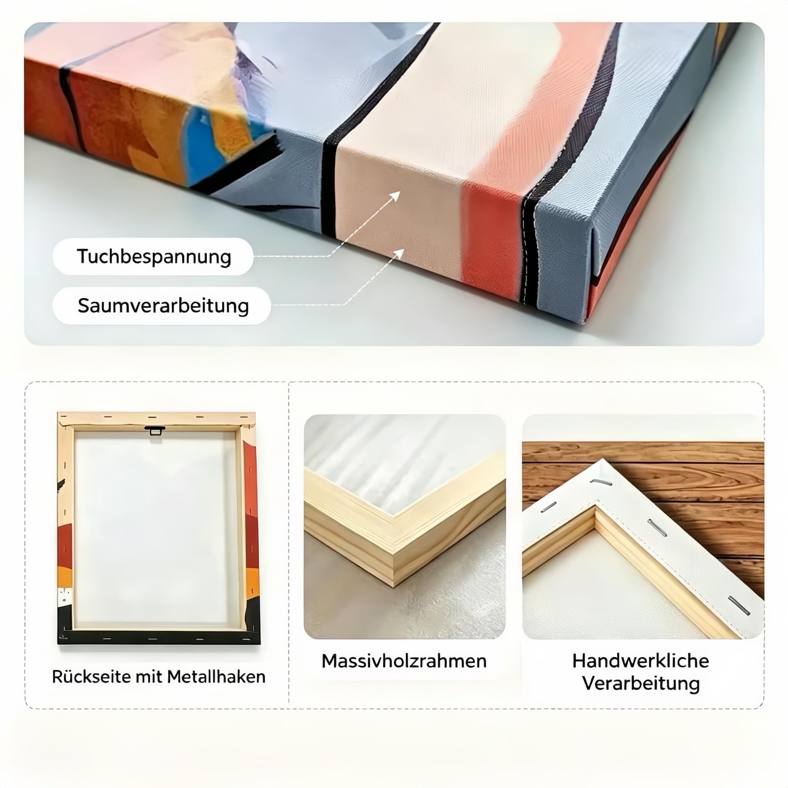 GFYJCKK 3er Küche Poster Set, Handgezeichnete Essen Wandbilder, Pasta Gläser Einmachglas Illustration, für Küche Esszimmer Leinwandbilder,Deko Bilder mit rahmen (40x50cm)