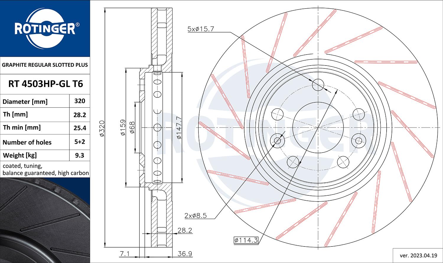 Febi BILSTEIN Set Accessori Disco Freno Asse Anteriore per Honda Cr-V