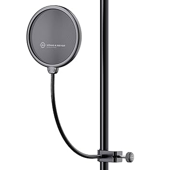 マイクフィルター、K&Mマイクスタンド、K&Mポップガードセット ほぼ未使用 マイクフィルター、K&Mマイクスタンド、K&Mポップガードセット