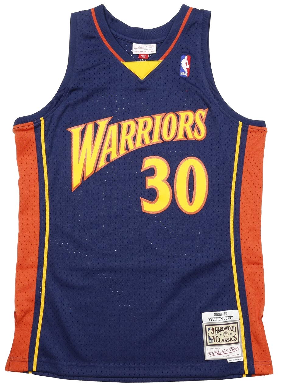 Mitchell & Ness Golden Satte Warriros Stephen Curry Canotta