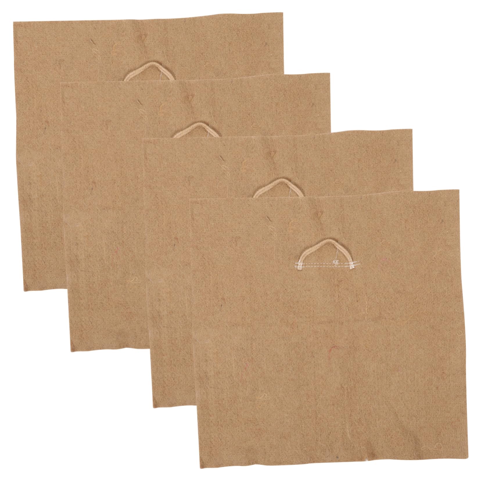 VANZACK Lot De 4 Plateaux De Culture pour Semis Plateaux De Culture pour Micro-Pousses Plateau D'Arrosage Carré pour Germination Fournitures De Semis Papier pour Plateau De Semis