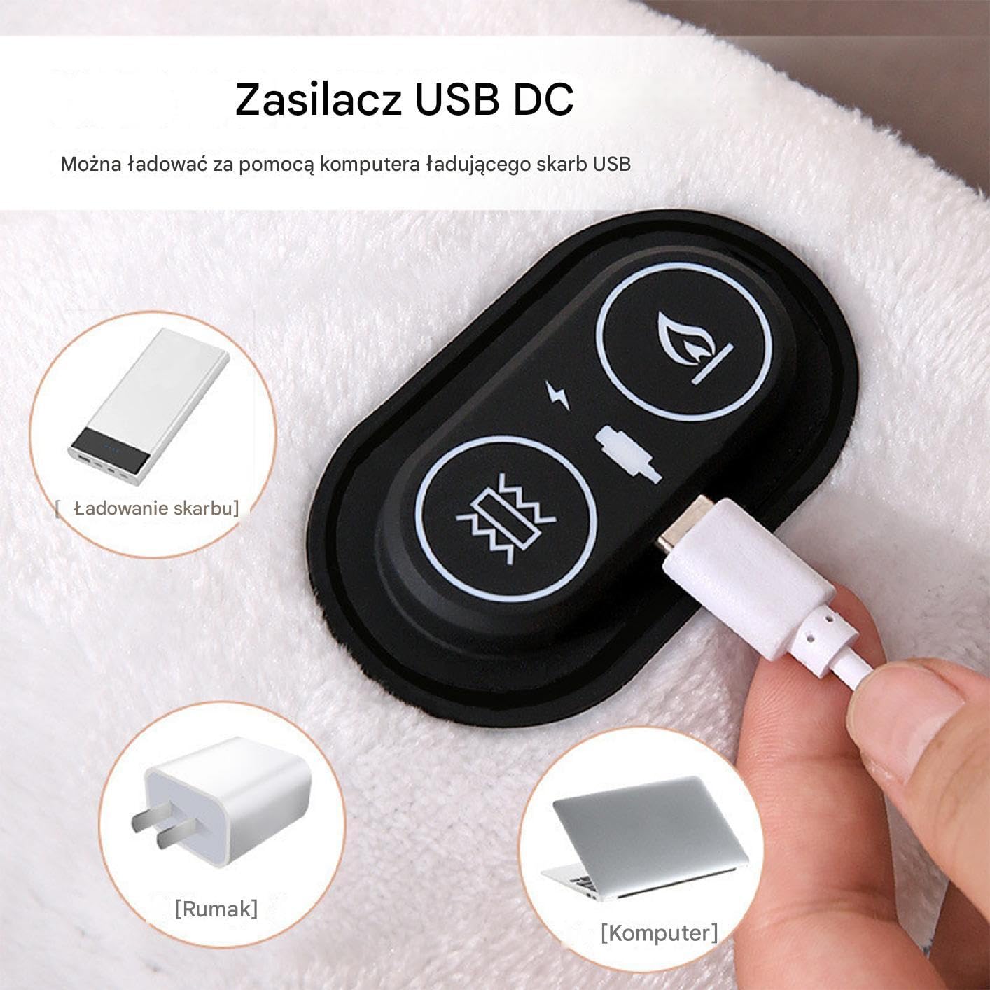 Ogrzewacze Do Rąk USB Urządzenie z Szybkim Nagrzewaniem i Regulacją | Ogrzewacze Do Rąk Dla Kempingu Dla Rodziny Przyjaciół Wędrówki Narciarstwo Na Zewnątrz Wewnątrz Praca Biuro