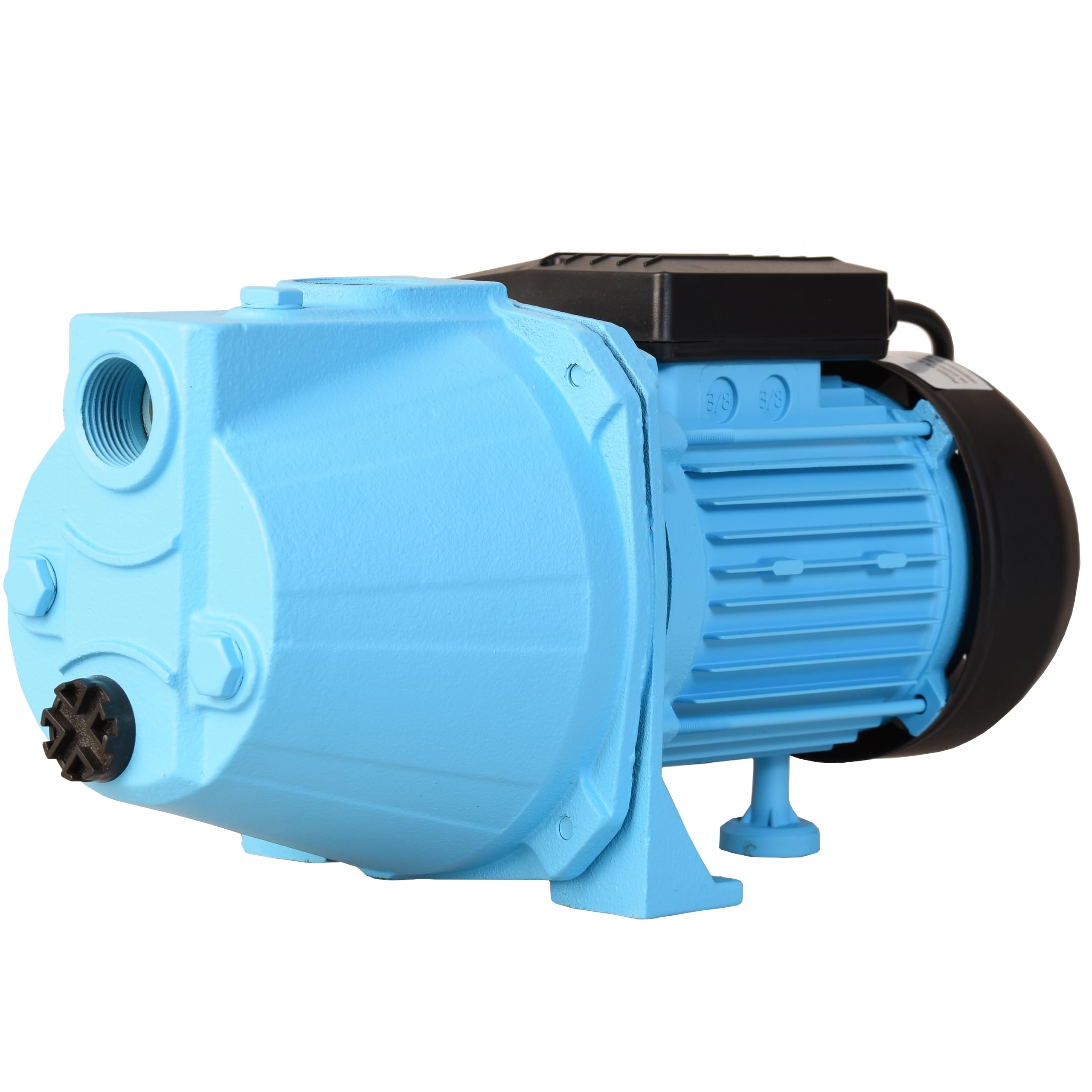 Pompe à Eau SET 100S (1100 W, 3600 l/h, hauteur max. 50 m) – Pompe de Surface, Pompe d’arrosage - Pour Eau Propre - Pompe de Jardin, Pompe d'irrigation