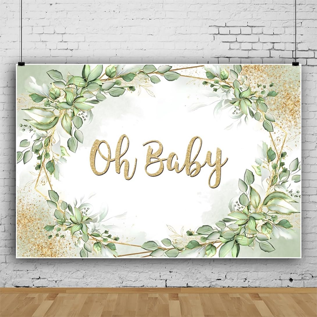 Aazon.co : Riyidecor Gender Reveal Backdrop Polyester Fabric He Or