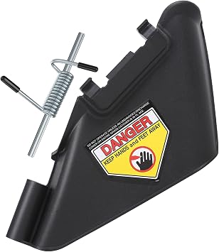 731-07131 lawn mower side discharge chute, compatible with Cub Cad, Murray, Craftsman, MTD hand push lawn mowers, suitable for Troy Bilt models TB110, TB130, TB200, TB230, TB240 lawn mower replacement