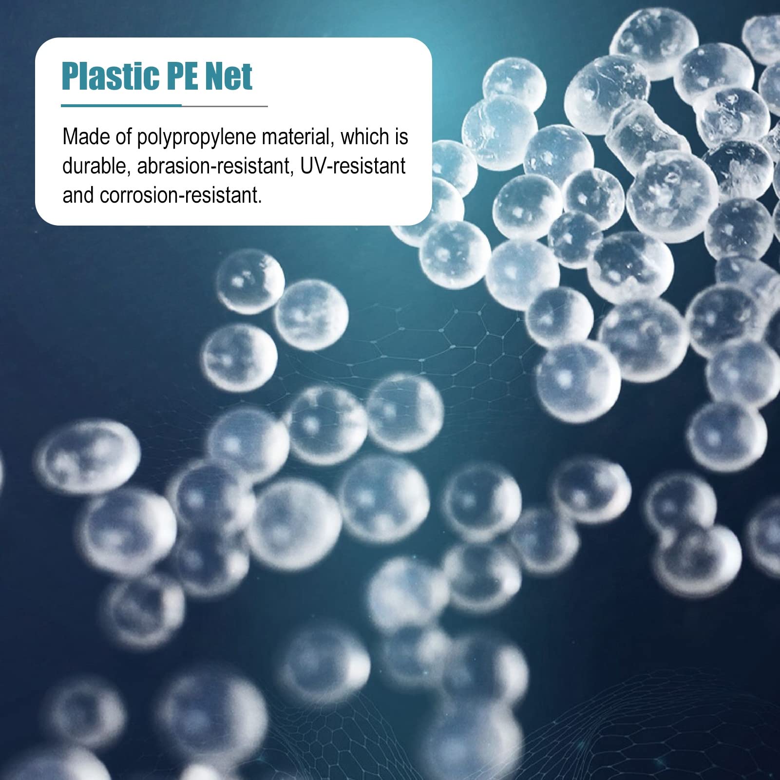 Reti Recinzione Giardino Rotolo Di Plastica Bianco Del Recinto Per Il Giardino All'aperto, Rete Del Pollame Della Maglia Di 0,3 Pollici Per La Corsa Del Pollo Resistente, Recinzione Agricola ( Size :