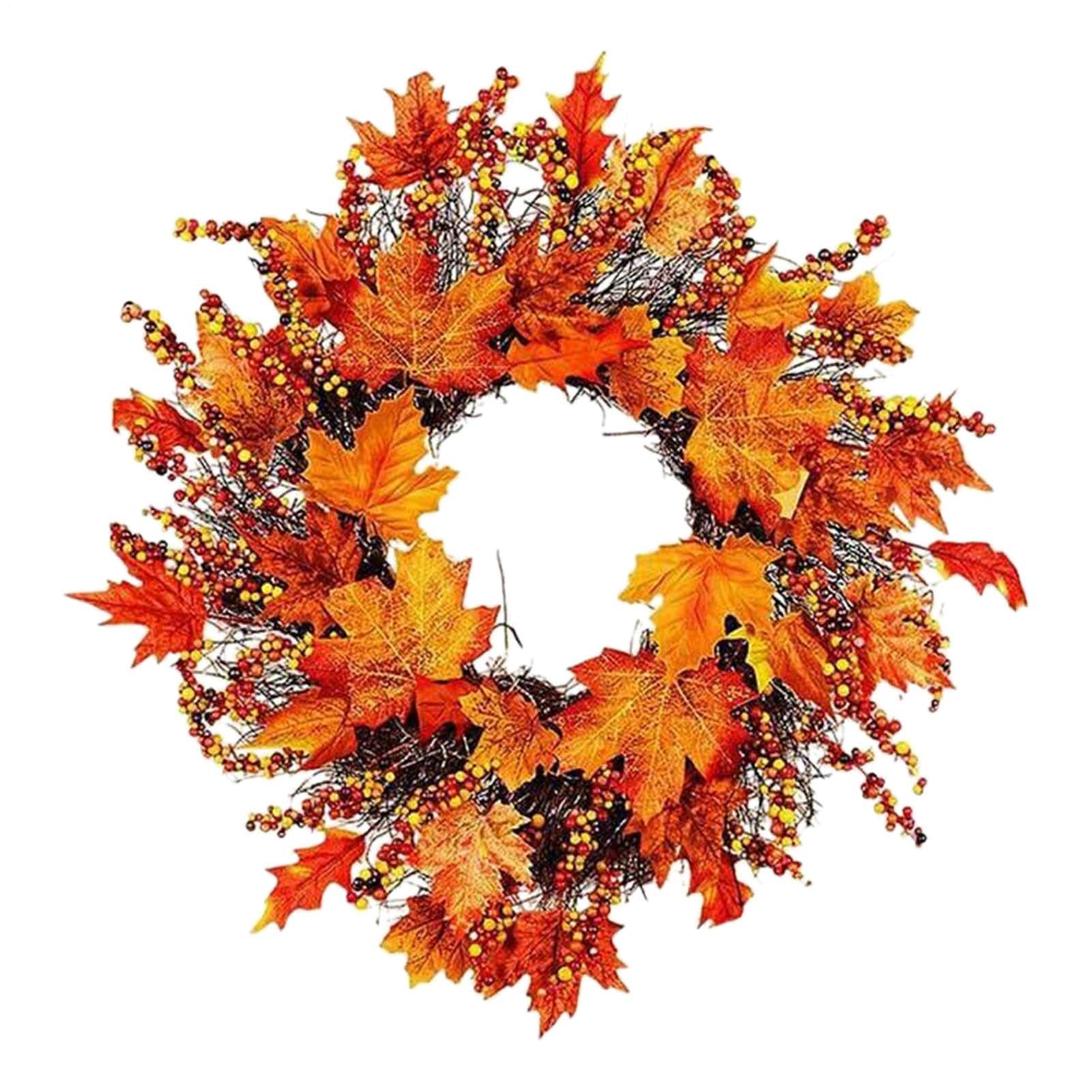 Ghirlanda Autunnale Rustico Esterno Raccolto