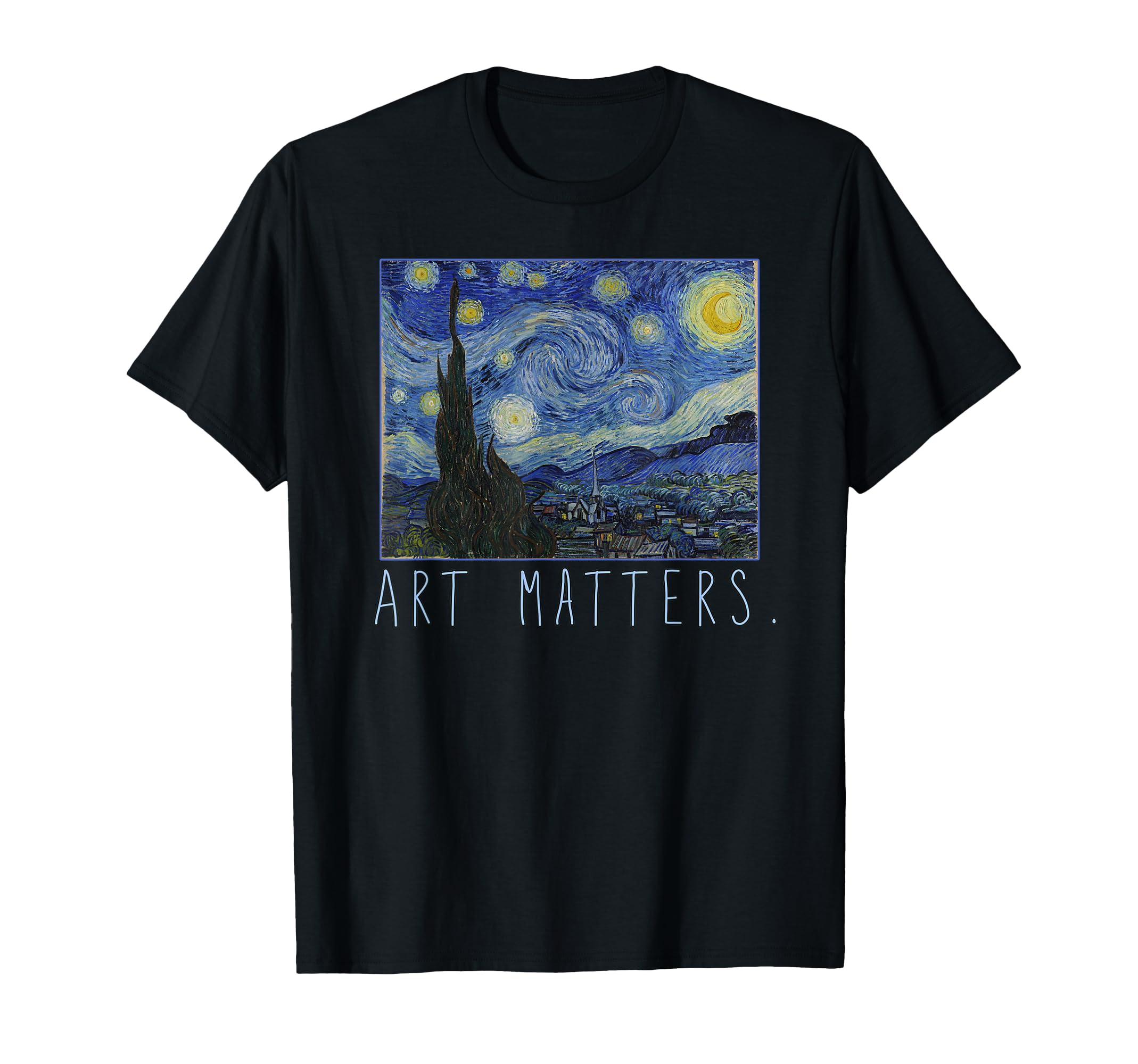 Van Gogh Starry Night ART MATTERS T-Shirt
