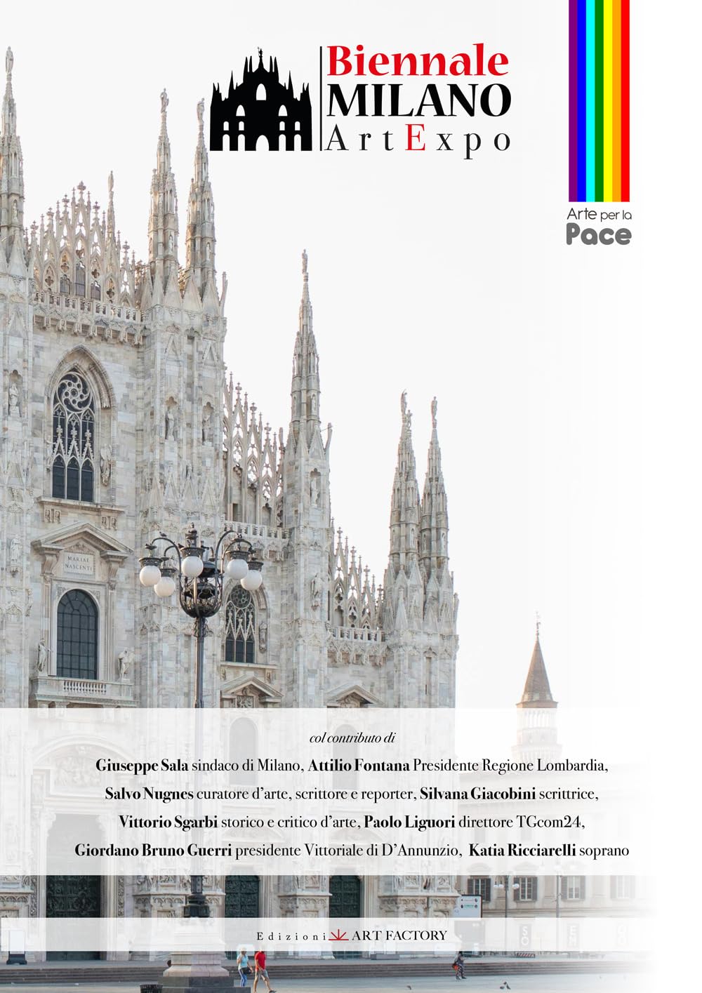 Art expo 2026 Biennale Milano : livre d'art officiel pour la paix