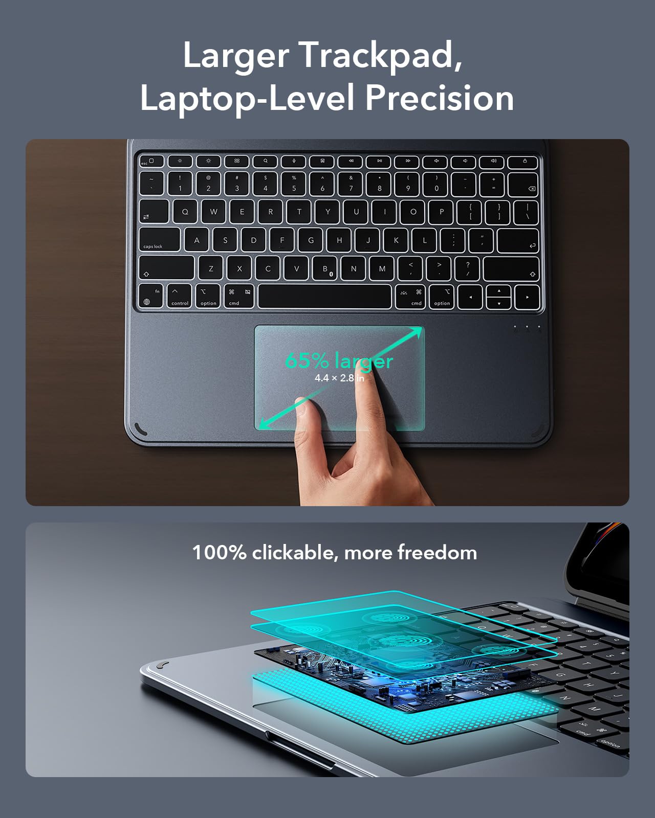 Amazon.co.jp: ESR Shift iPad Pro 13インチ（M5/M4、2025/2024）用