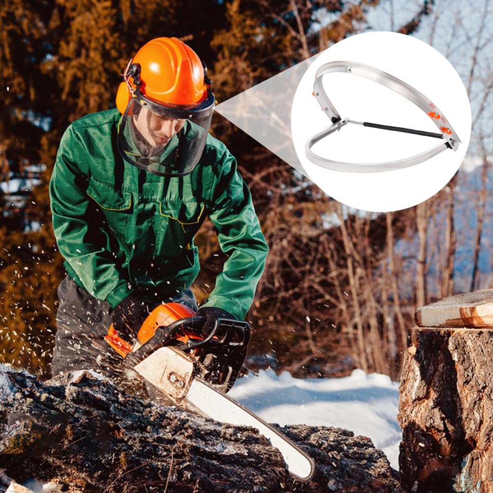 MAYJOYDIY 4 protezioni per il viso in alluminio per casco di protezione