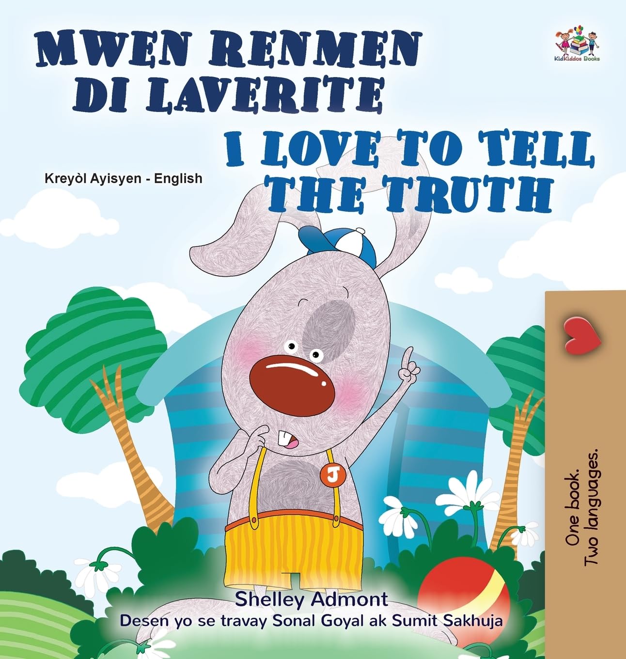 I Love to Tell the Truth (Haitian Creole English Bilingual Book) (Haitian Creole English Bilingual Collection)