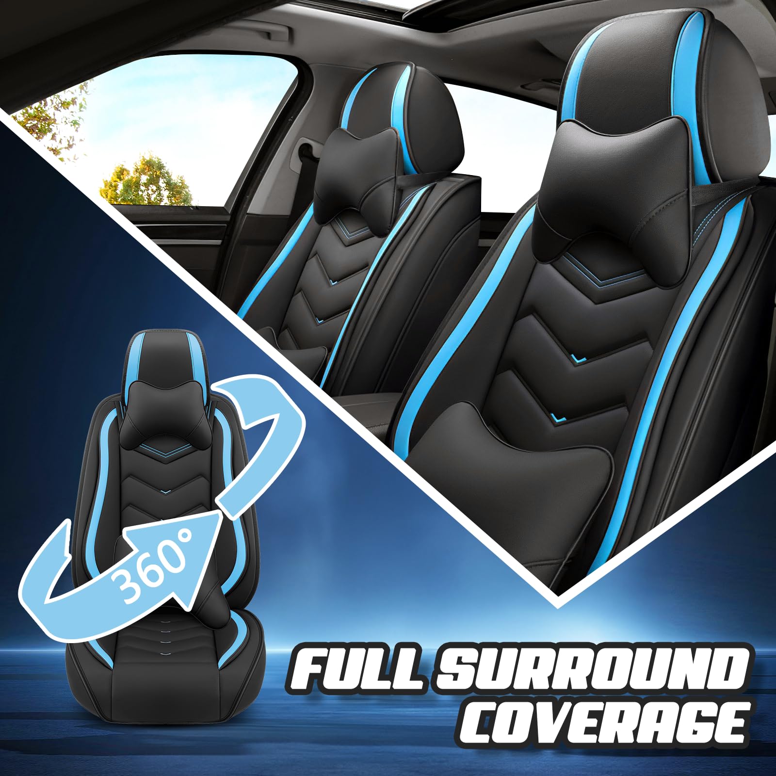Aazon.co: Car Seat Covers Fit For Toyota Avalon 2000-2025, Stylish